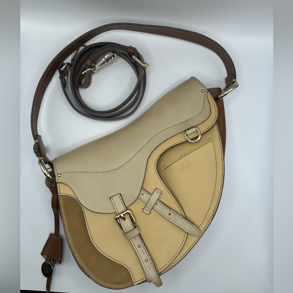 Boldrini Selleria Saddle Brown Leather and Suede
